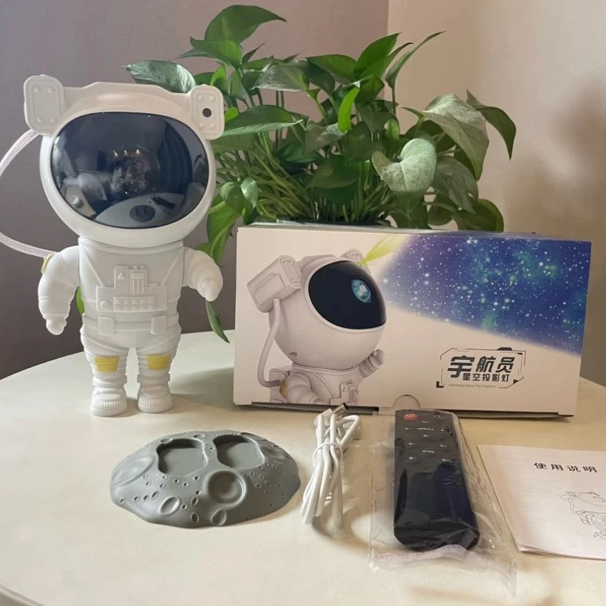 【灯光配件】宇航员星空灯银河星空灯配件太空人创意简约小夜灯情侣