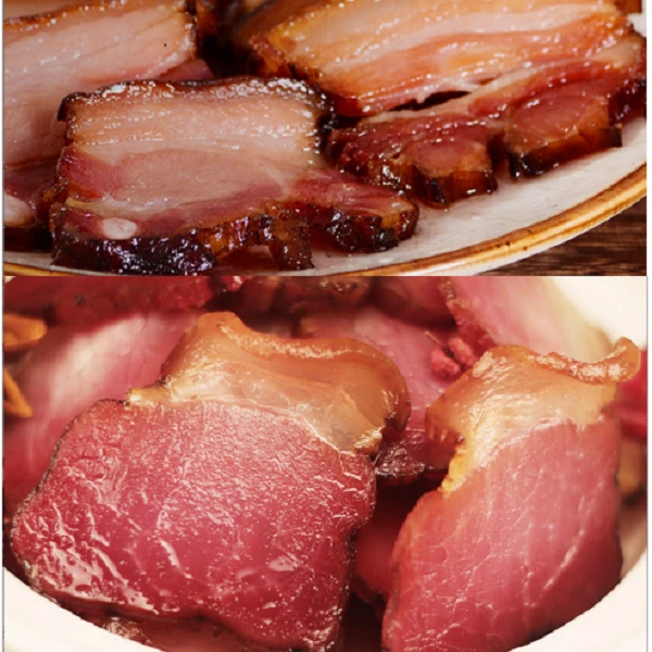 恩施土家柴火烟熏腊肉/腊五花腊后腿任意选