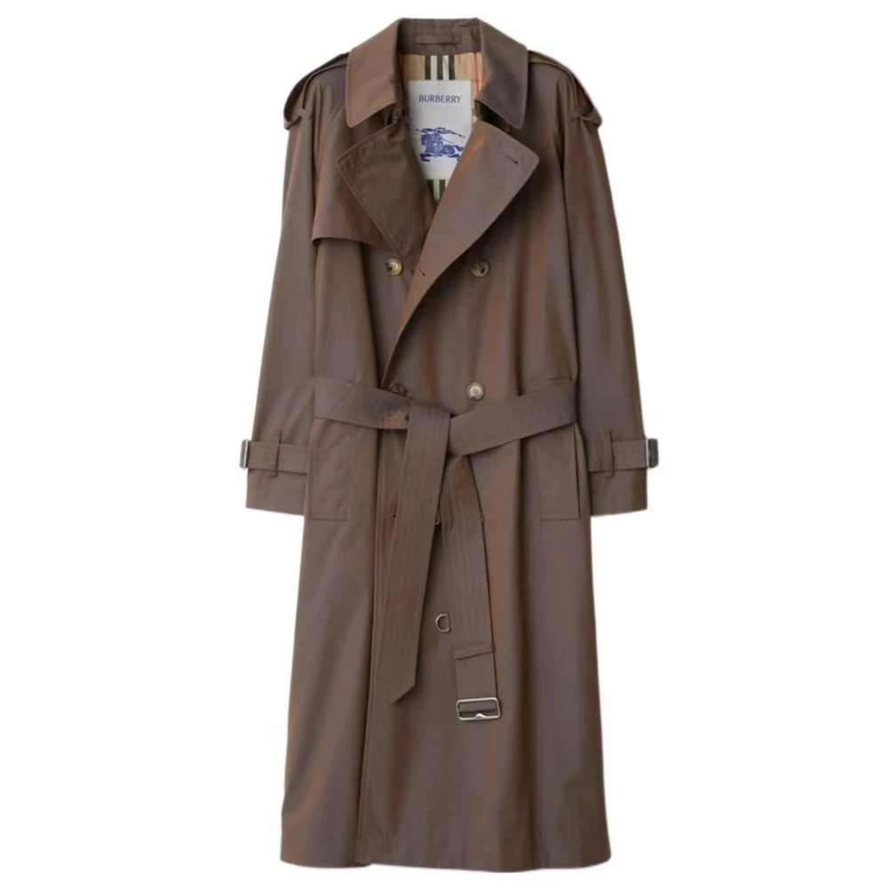 Burberry/博柏利 24新款全新 女士 双排扣翻领风衣 8码 80883331
