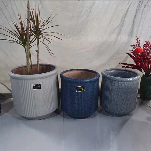 新款陶瓷花盆大号特大号清仓包邮多款可选庭院室内客厅办公楼绿植