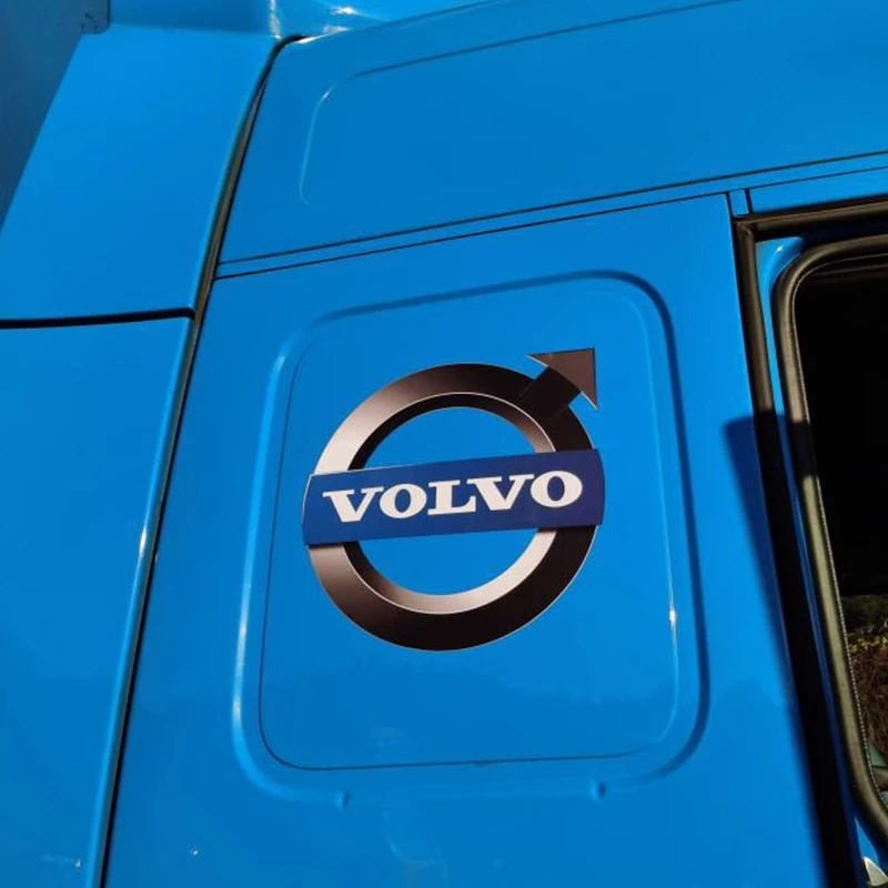 适用沃尔沃FM大货车彩标装饰贴纸VOLVO FH重卡个性车门贴画FE车贴