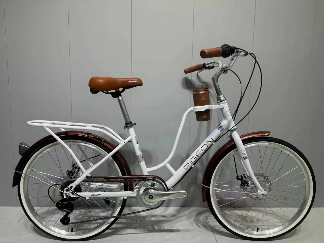 FLYING PIGEON/飞鸽飞鸽24/26咖啡车禧玛诺变速通勤车