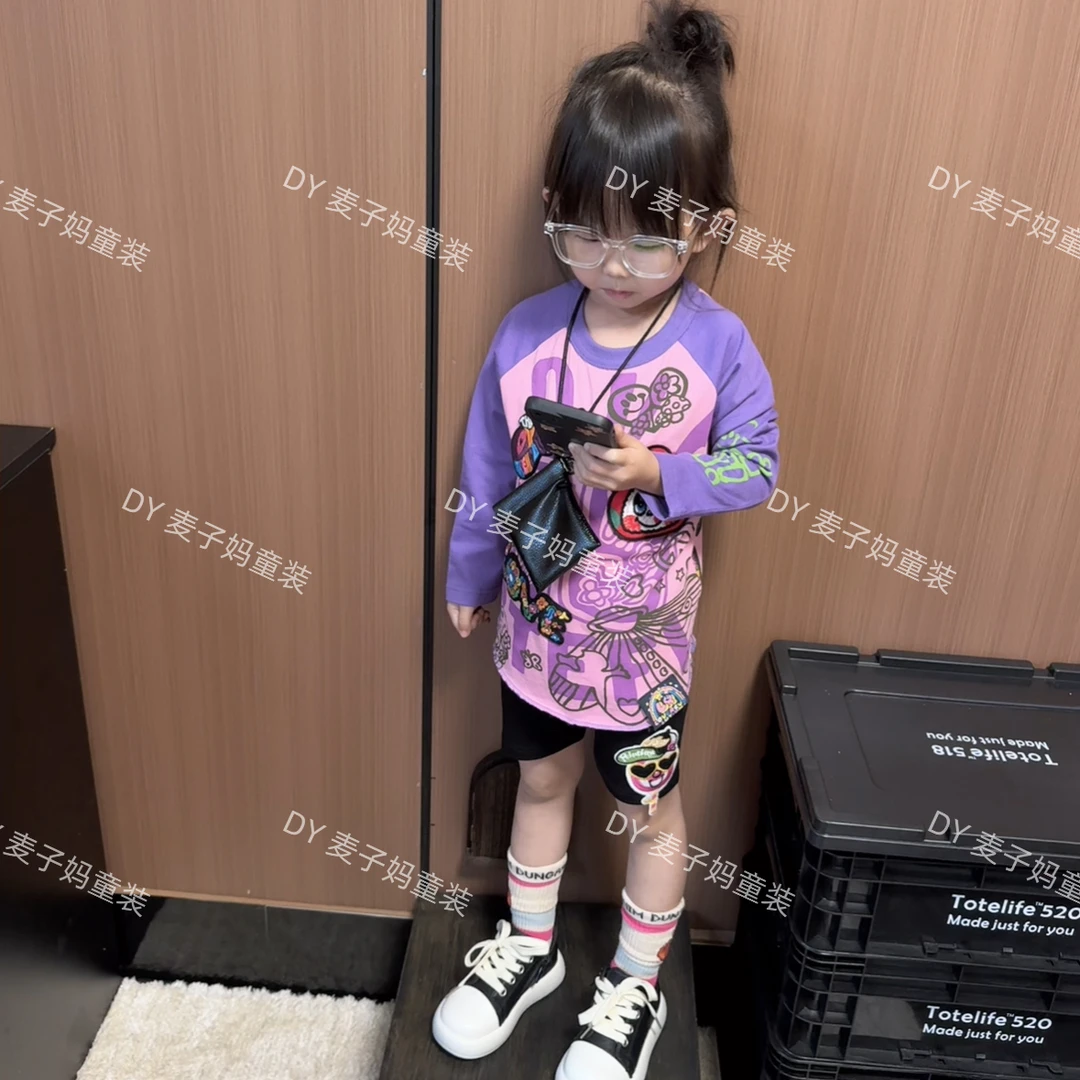MZ.儿童日系Jm高定潮牌卡通印花长袖933