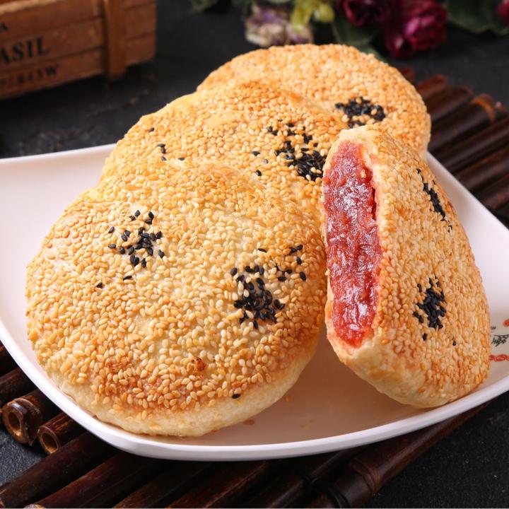 盛亿隆山楂芝麻烧饼酥香营养酥脆