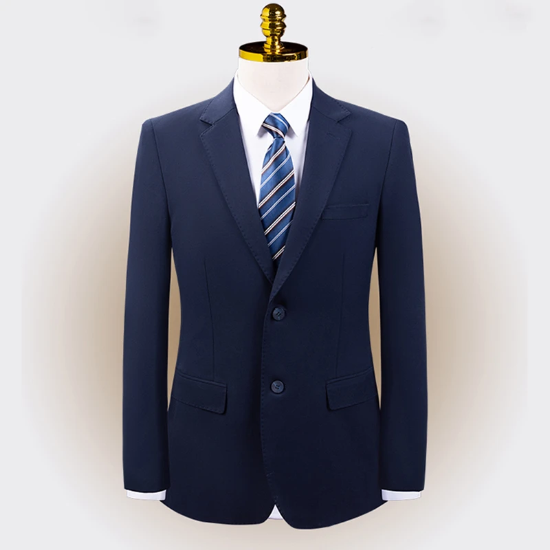 【半麻衬天丝羊毛西服】商务休闲日常通勤弹力抗皱亲肤舒适男士西服