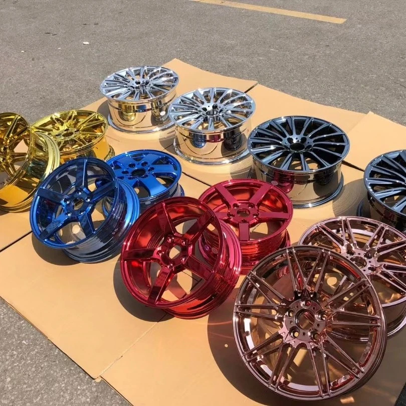 轮毂电镀加工烤漆改色划痕修复拉丝抛光翻新