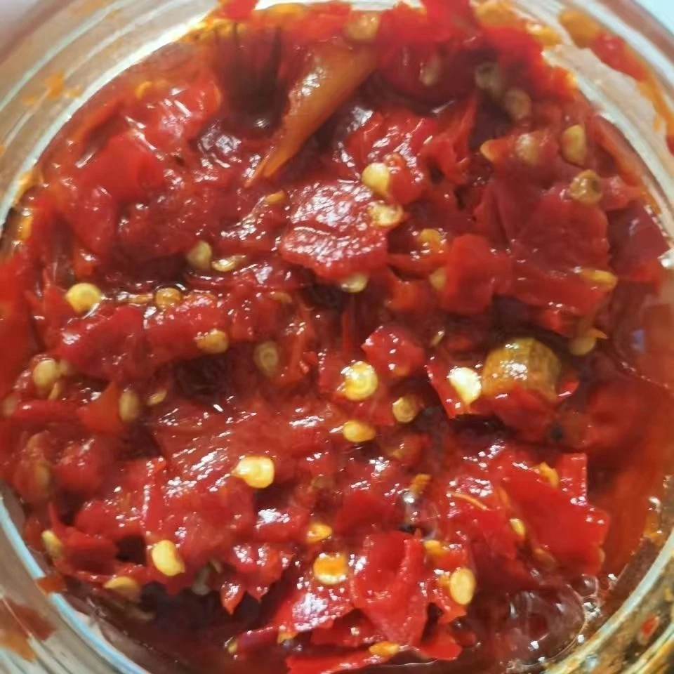 尺八中辣辣椒酱湖北荆州监利特产 监利剁辣椒酱)800克尺八辣椒酱