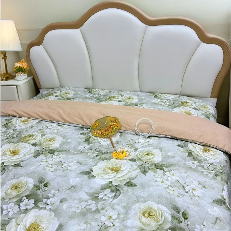 AB版双人被套【瑾觅】2*2.3米数码喷绘加密加厚亲肤柔软