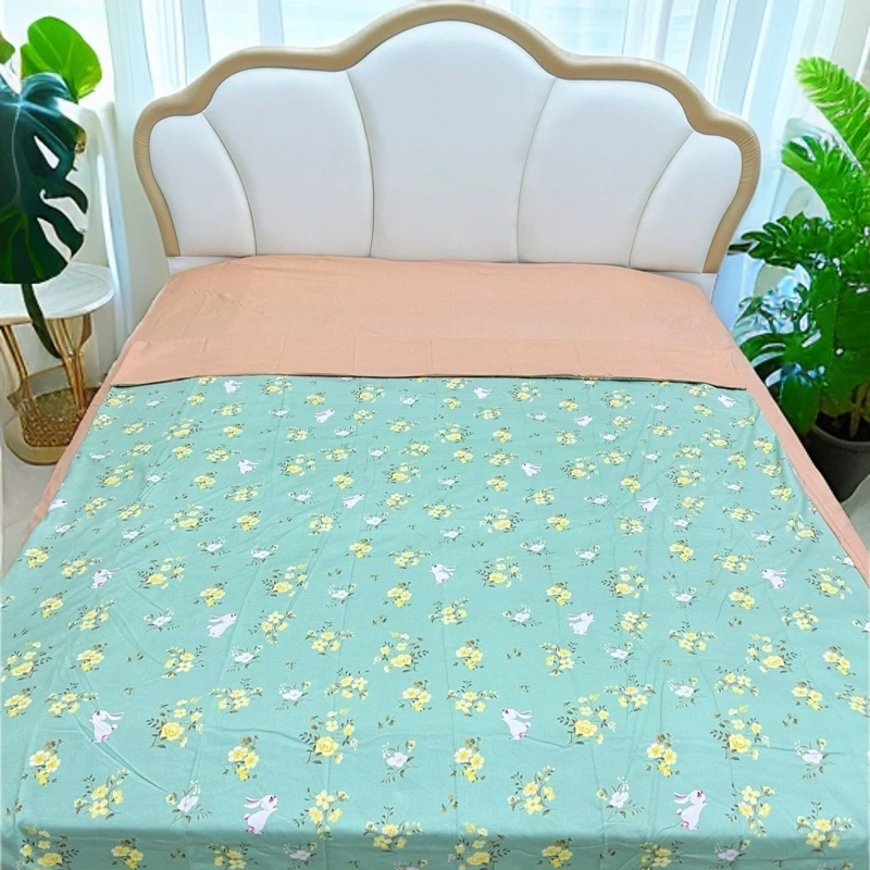 1.6*2.1米AA版【花间小兔】单人棉被套厚实舒适亲肤柔软加密加厚