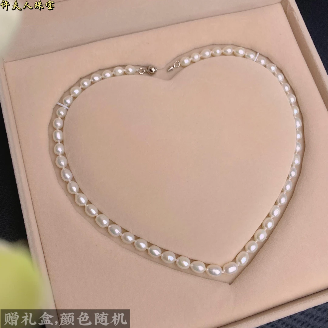 许夫人珠宝百搭法式气质仙女珍珠项链《赠礼盒 颜色随机》
