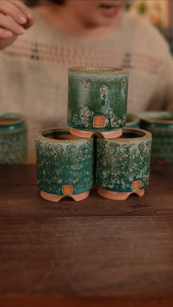 【闪购商品】红陶20CM以下10-16-383默认有瑕混发1个