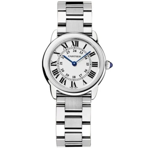 99新 Cartier/卡地亚 伦敦W6701004 石英钢带女士腕表21年全套