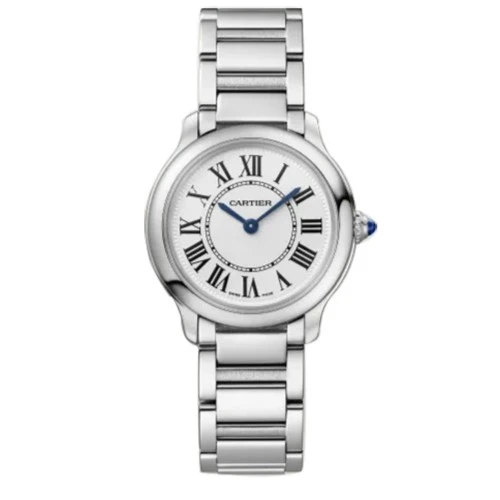 99新 Cartier/卡地亚 新款伦敦WSRN0033 石英29盘女表 22年大全套