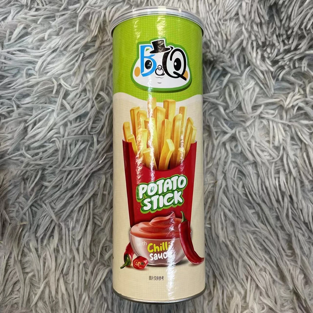 马来西亚进口BQ马铃薯条（附辣椒酱）