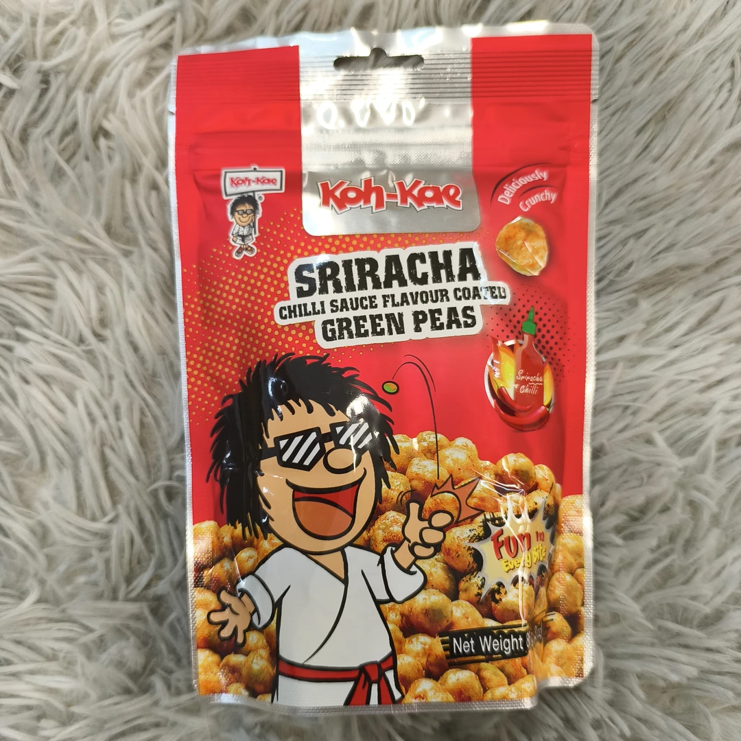 泰国进口大哥是拉差辣味豌豆