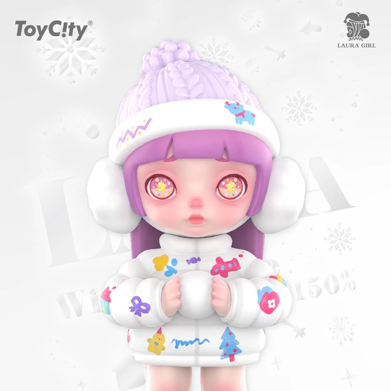 玩具城市LAURA冬雪妍150%潮玩手办收藏娃偶