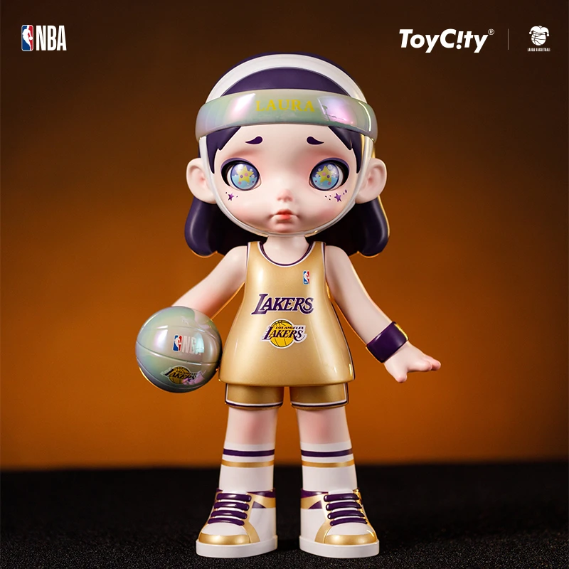 LAURA BASKETBALL-NBA系列400%-湖人 潮玩手办劳拉(直播间样品)