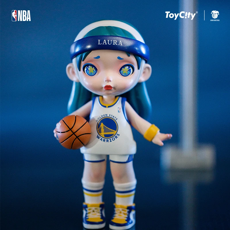 LAURA BASKETBALL-NBA系列150%-勇士价值款潮玩手办劳拉女孩