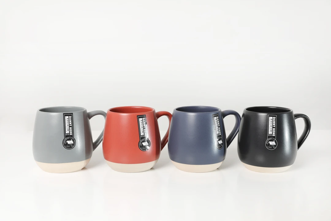 陶瓷咖啡杯大容量牛奶杯情侣杯北欧风