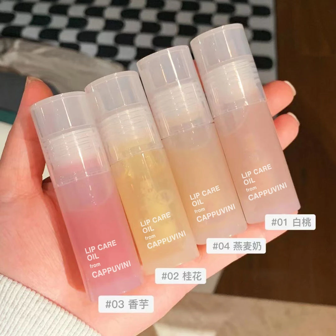 口红搭档哦-透明唇蜜唇油水光玻璃唇釉女保湿滋润无色打底学生款