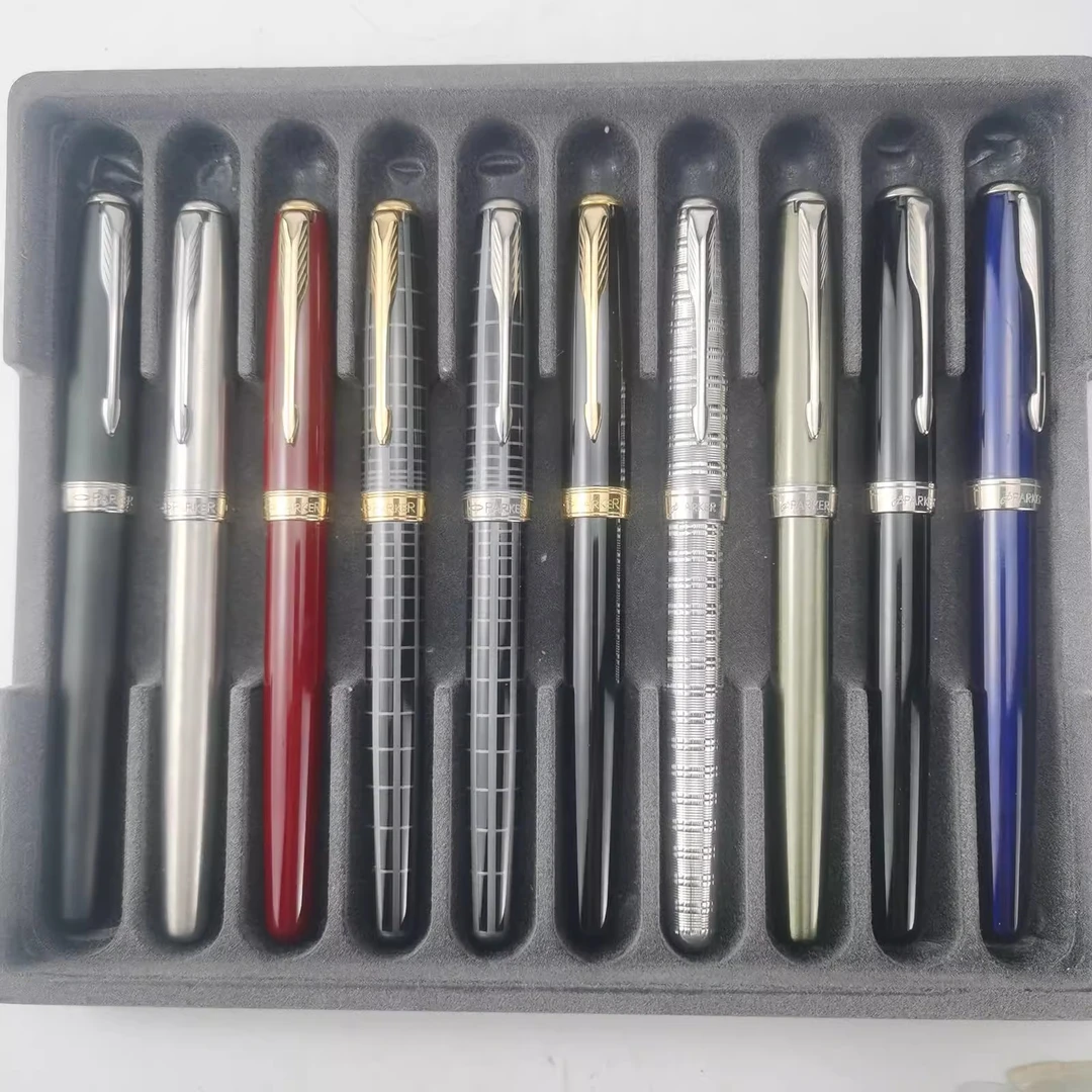PARKER/派克卓尔18K金尖皓月钢笔商务办公墨水笔金镶玉