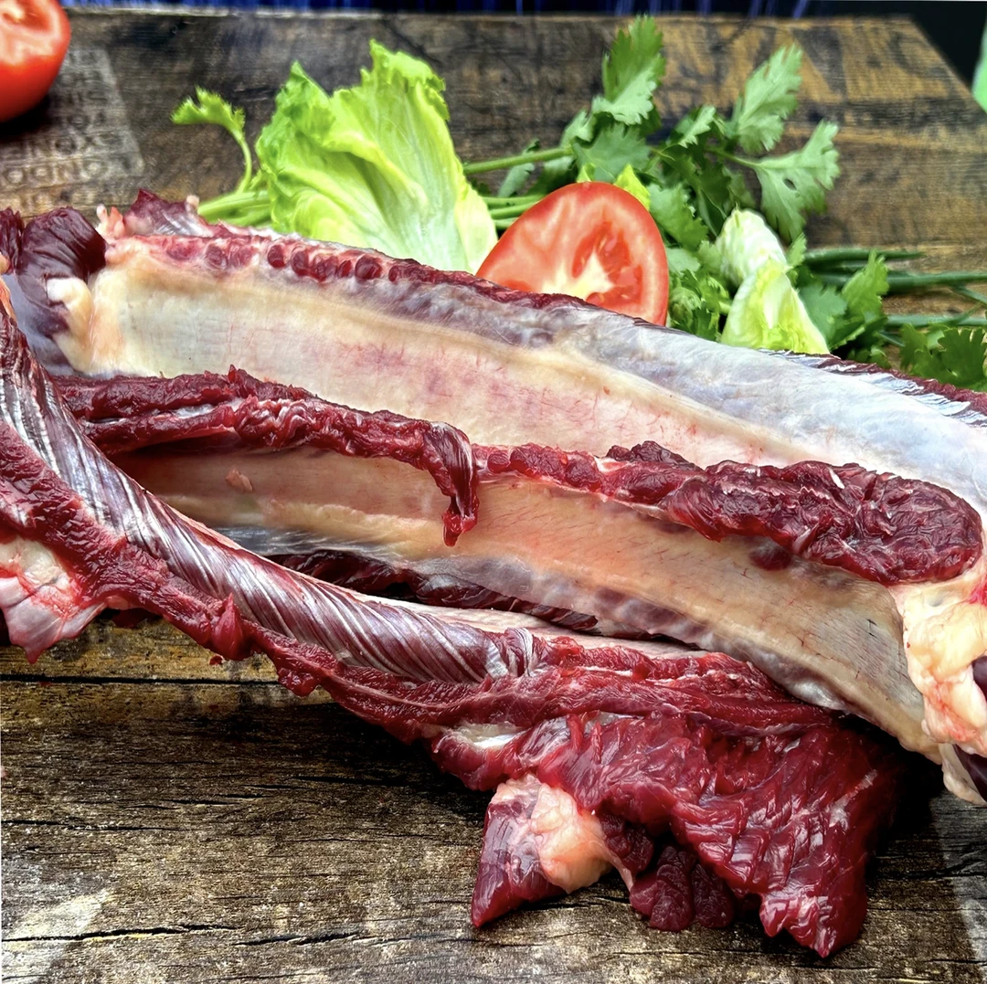 新鲜黄牛带骨牛肋排（断骨连肉）