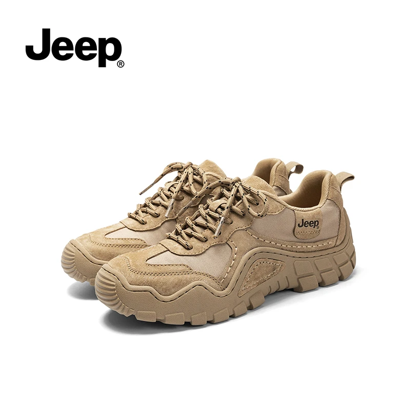 JEEP/吉普女鞋登山鞋户外防滑2025新款运动越野登山系耐磨徒步鞋