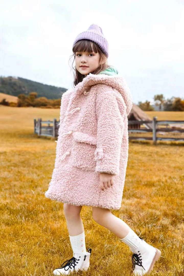 【宠粉福利】女童外套秋冬韩版中大童加厚毛毛衣