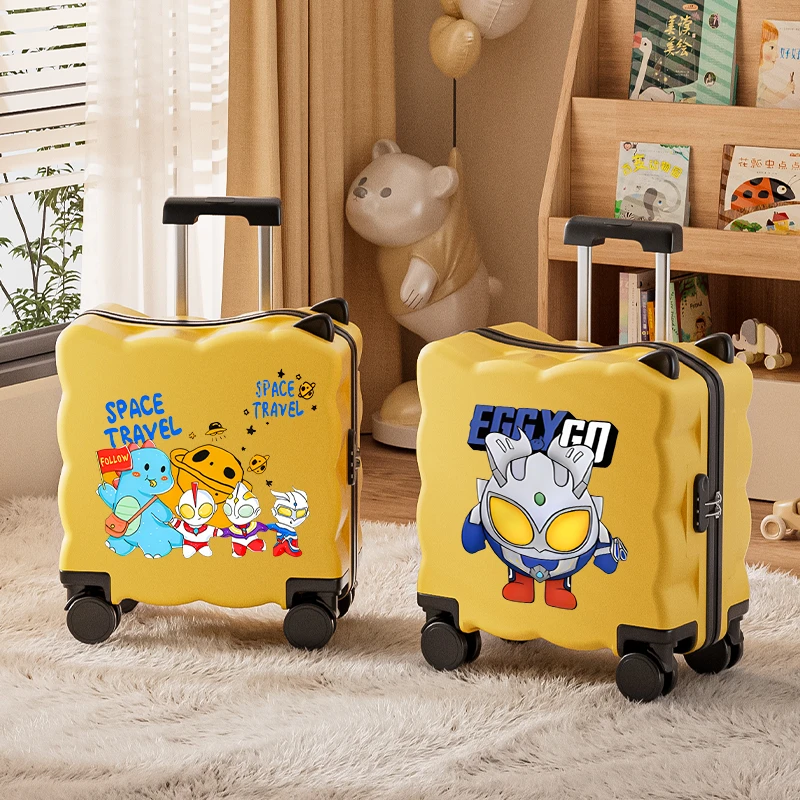 儿童行李箱男孩可上飞机小型轻便密码旅行皮拉杆箱18寸女2025新款