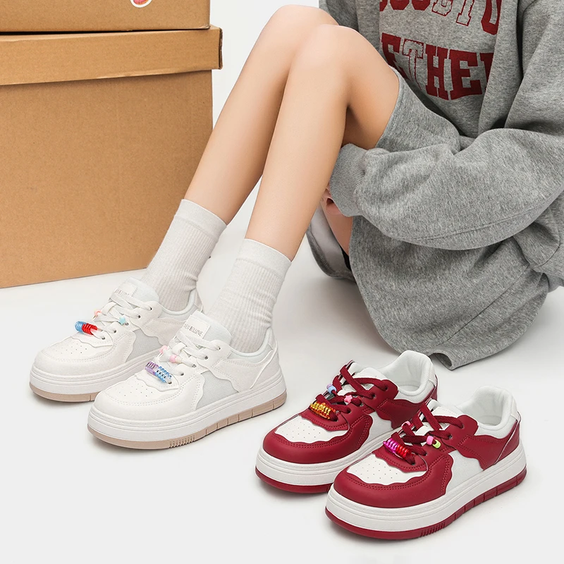 【晴晴专属】新百伦时尚百搭运动鞋女厚底小白鞋460