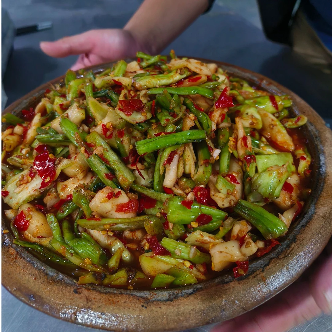 抚州特色菜梗临川菜梗芥菜梗菜心下饭菜开胃菜新鲜制作