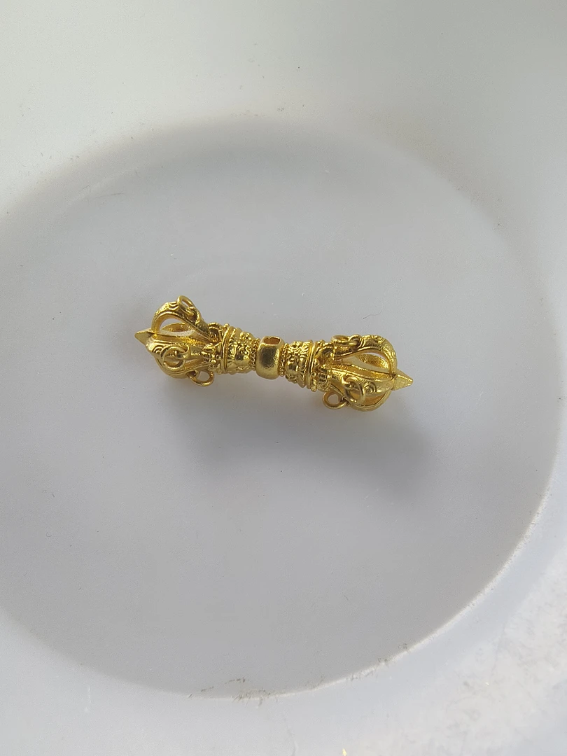 足金背云杵配饰杵