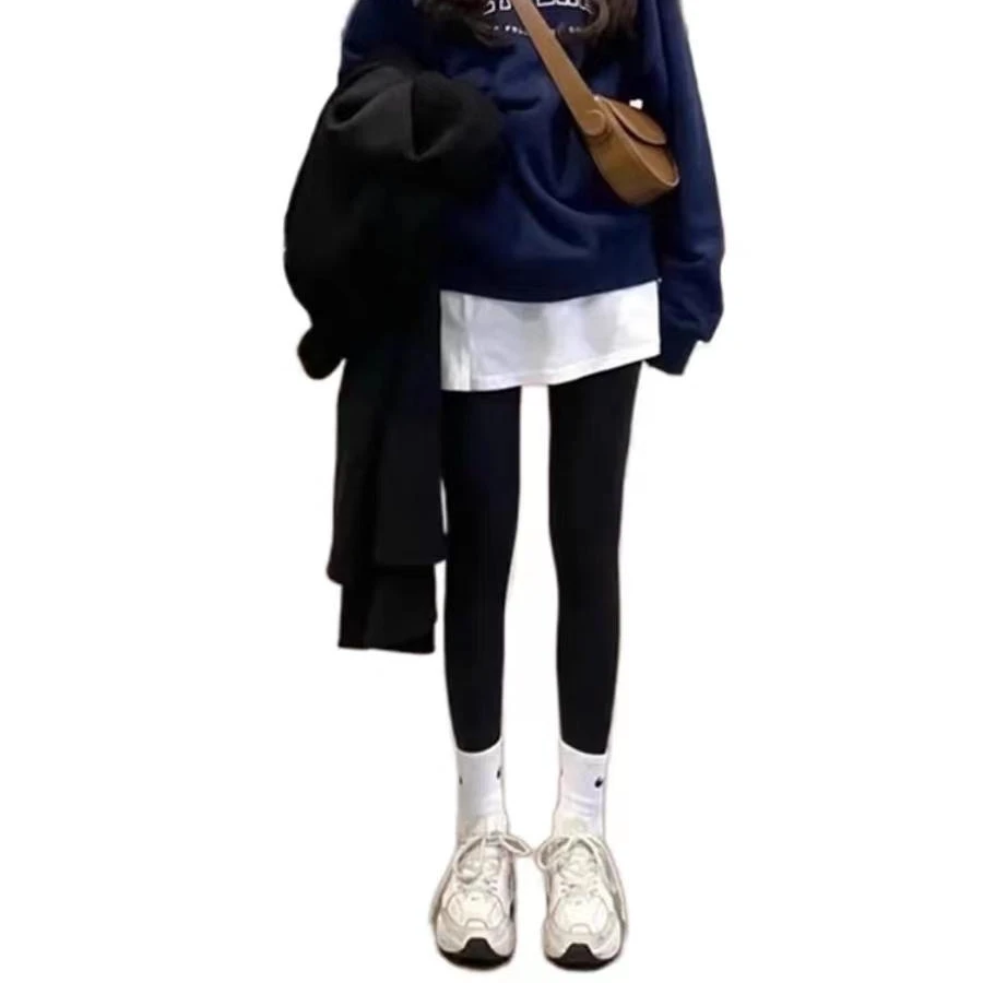 粉丝福利！显瘦提臀紧身瑜伽裤芭比裤女士弹力加厚合适零度左右冬