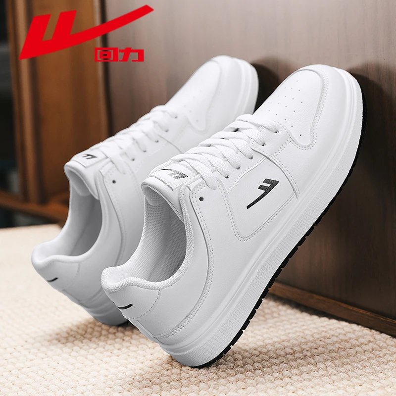 回力厚底板鞋男百搭2024新款夏季薄款透气软底轻便休闲运动鞋男款