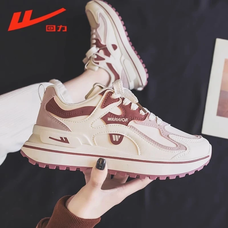 回力女鞋春季运动老爹鞋女款2025新款爆款炸街休闲球鞋阿甘鞋板鞋