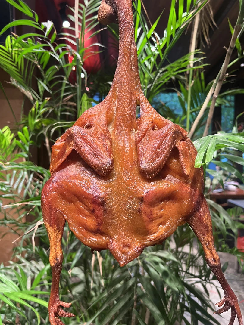 （现场称重）茶壳烟熏 腊鸡