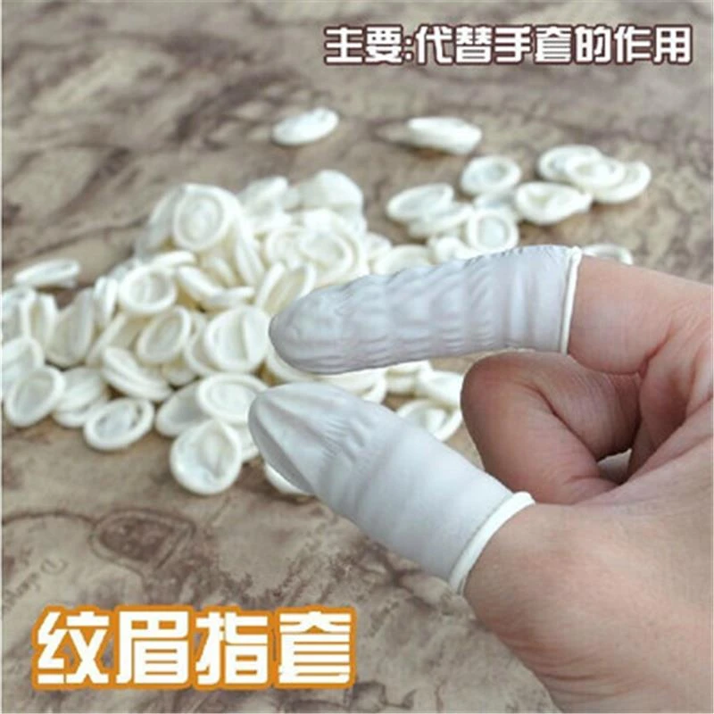 纹绣用品一次性指套 纹眉纹唇专业手指套纹绣用品 美容院专用