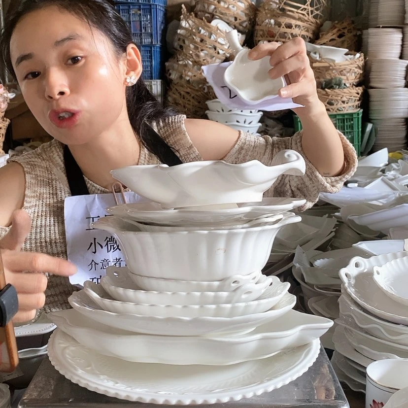 【闪购商品】陶瓷盘218十一件套