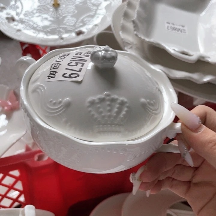 碟工厂库存微瑕产品579两个