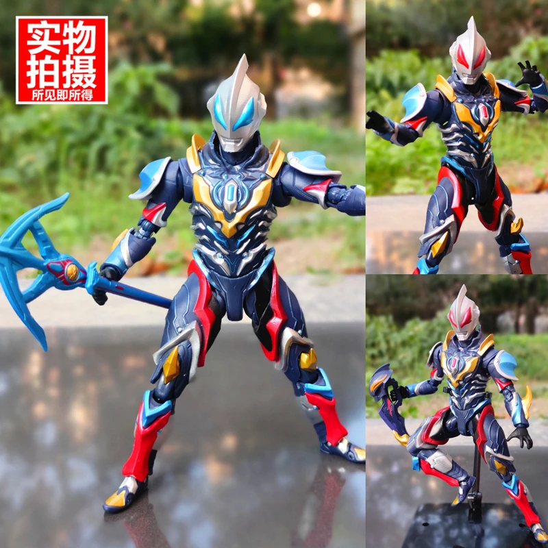 关节可动真骨雕模型奥特曼shf特利迦ACT捷德初生手办人偶男孩玩具