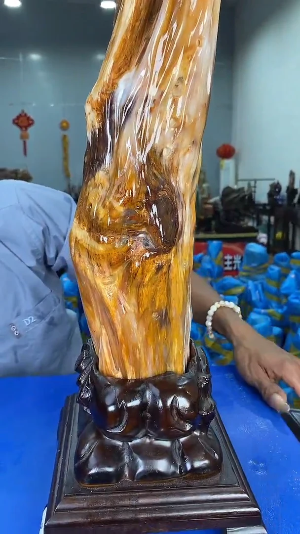 【闪购商品】硅化玉摆件未镶嵌25