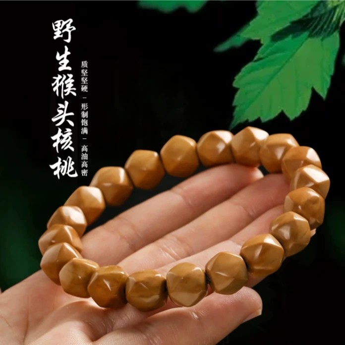 手工甄品猴头手串小核桃老型桶珠六方京八棱土豪南瓜文玩鲨鱼经典