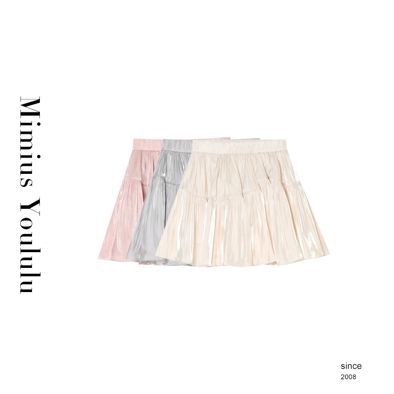 【mimius】&游鹿鹿 纯欲花边甜美裙裤 F06337