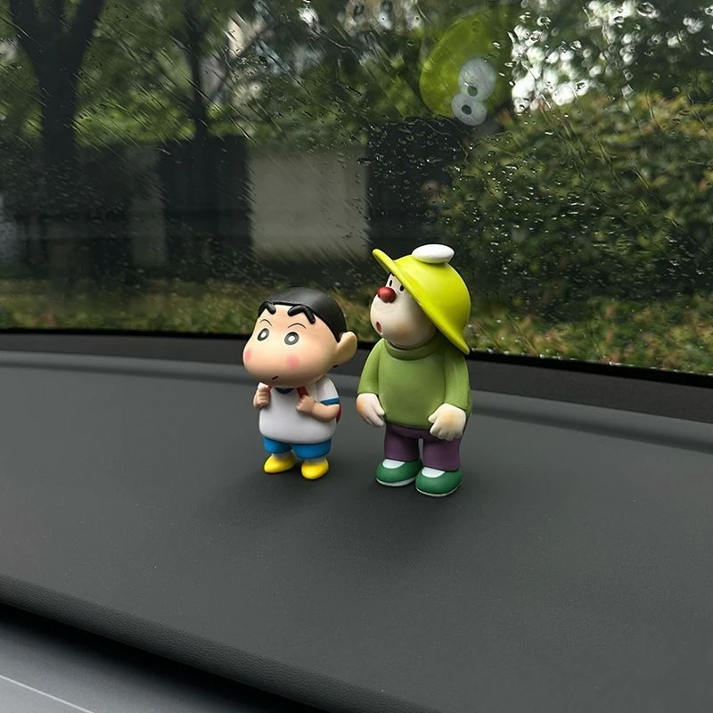 胖虎车载摆件车内饰品汽车手办中控台驾驶适用于特斯拉装饰品公仔