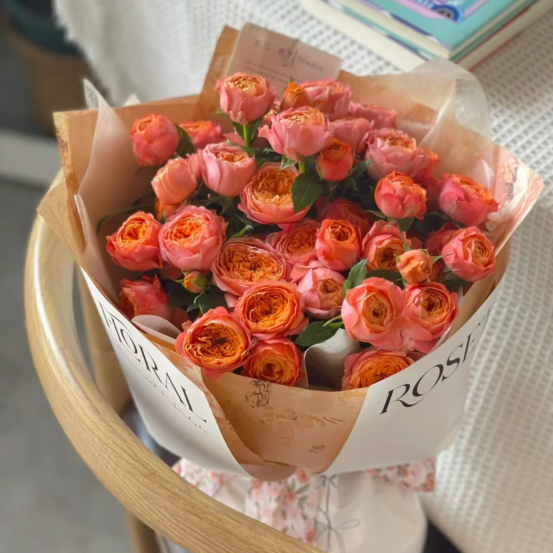 【小花农】多头小灵感玫瑰 顺丰冷链包邮昆明基地直发优质鲜花