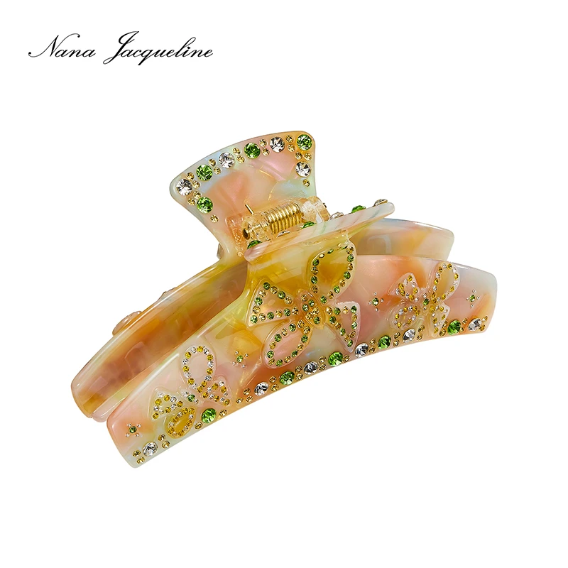 Nana Jacqueline蝴蝶抓夹女神高端精致气质鲨鱼夹配饰 笑笑专属