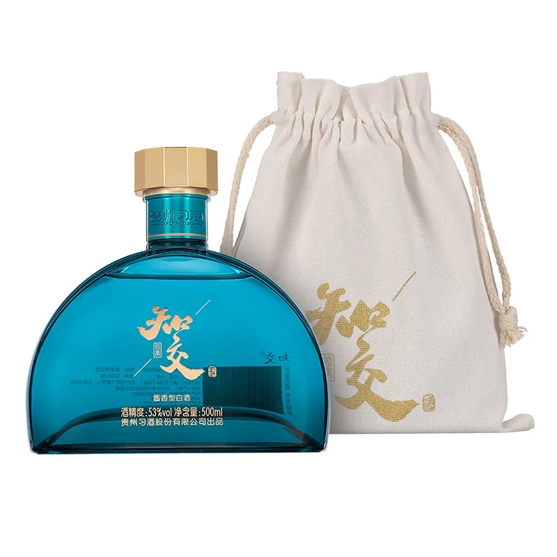 习酒知交四季 [dr] 酱香型白酒 简约中式风 优质口粮酒53度500ml