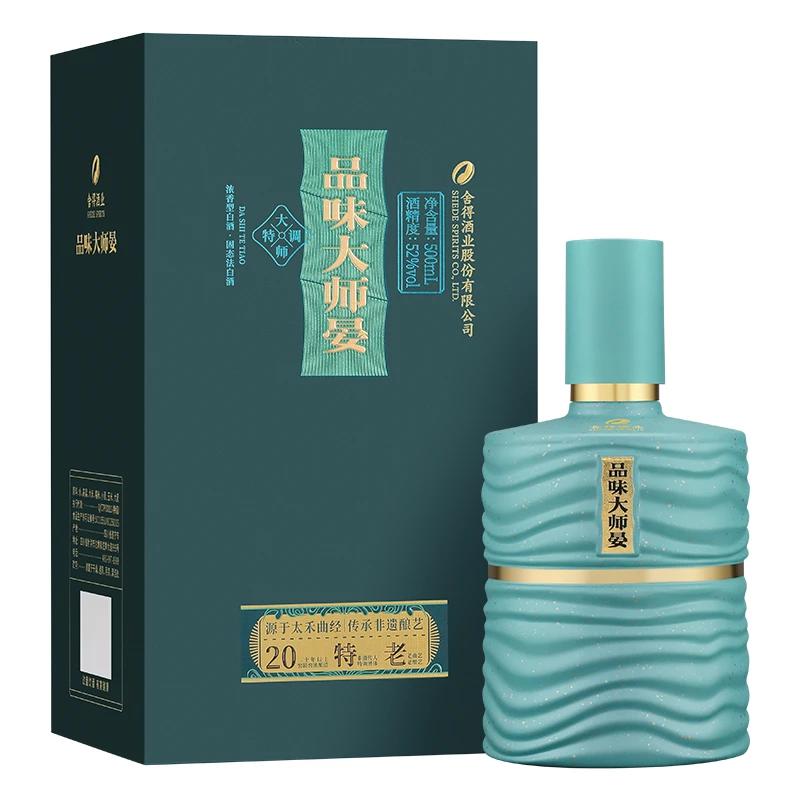舍得品味大师晏 [dr]  非遗酿艺大师特调 浓香型白酒52度500ml