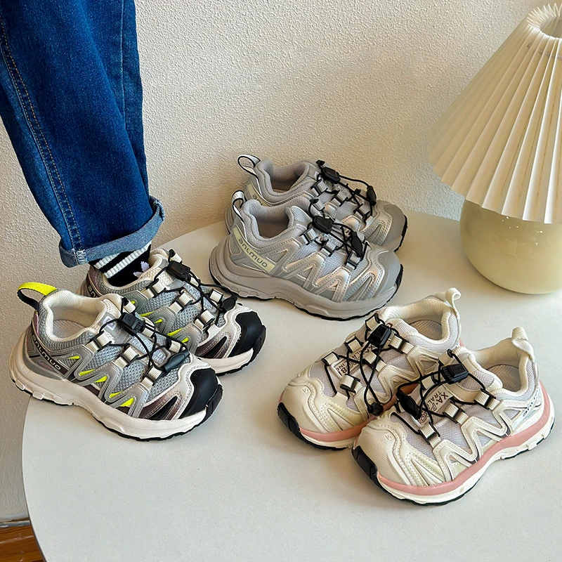 儿童运动鞋春秋韩版男女童休闲鞋学生跑步鞋中大童老爹鞋亲子潮鞋