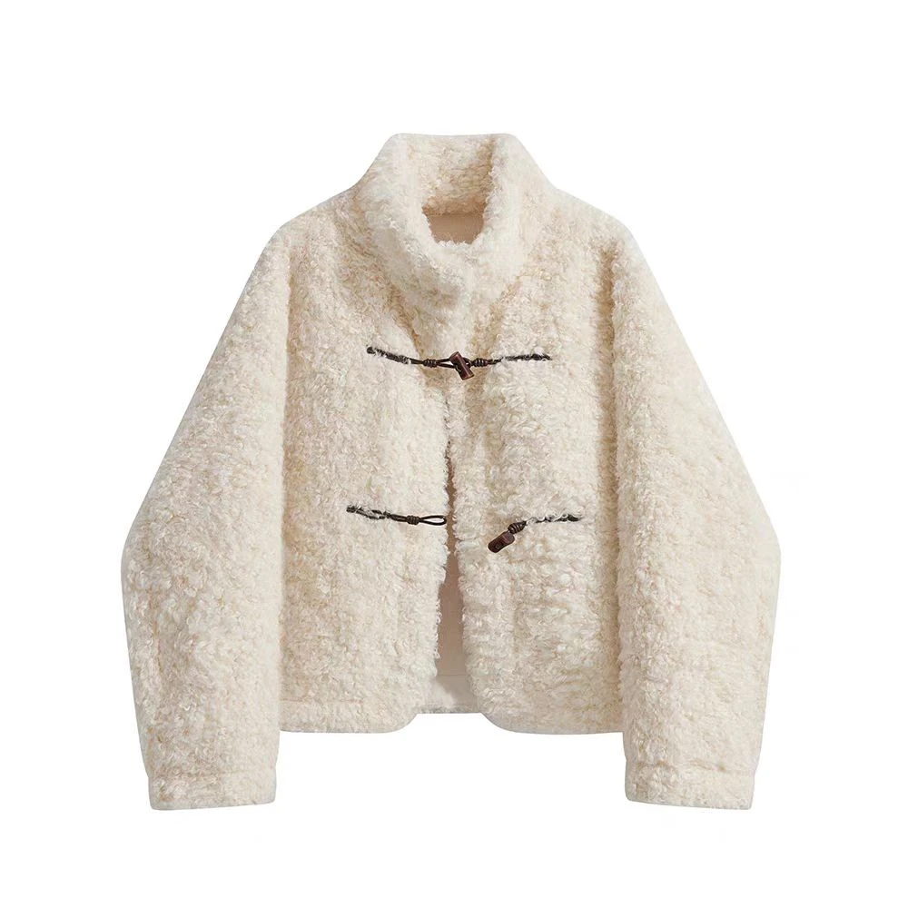 【55-79】念到名字去下单    皮毛一体羊羔毛冬季外套加绒加厚洋气